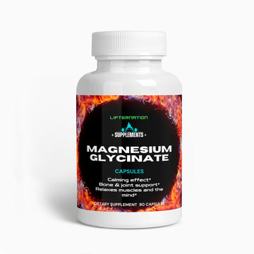 LifterNation Magnesium Glycinate (90 Capsules) Vitamins & Minerals LifterNation Supplements