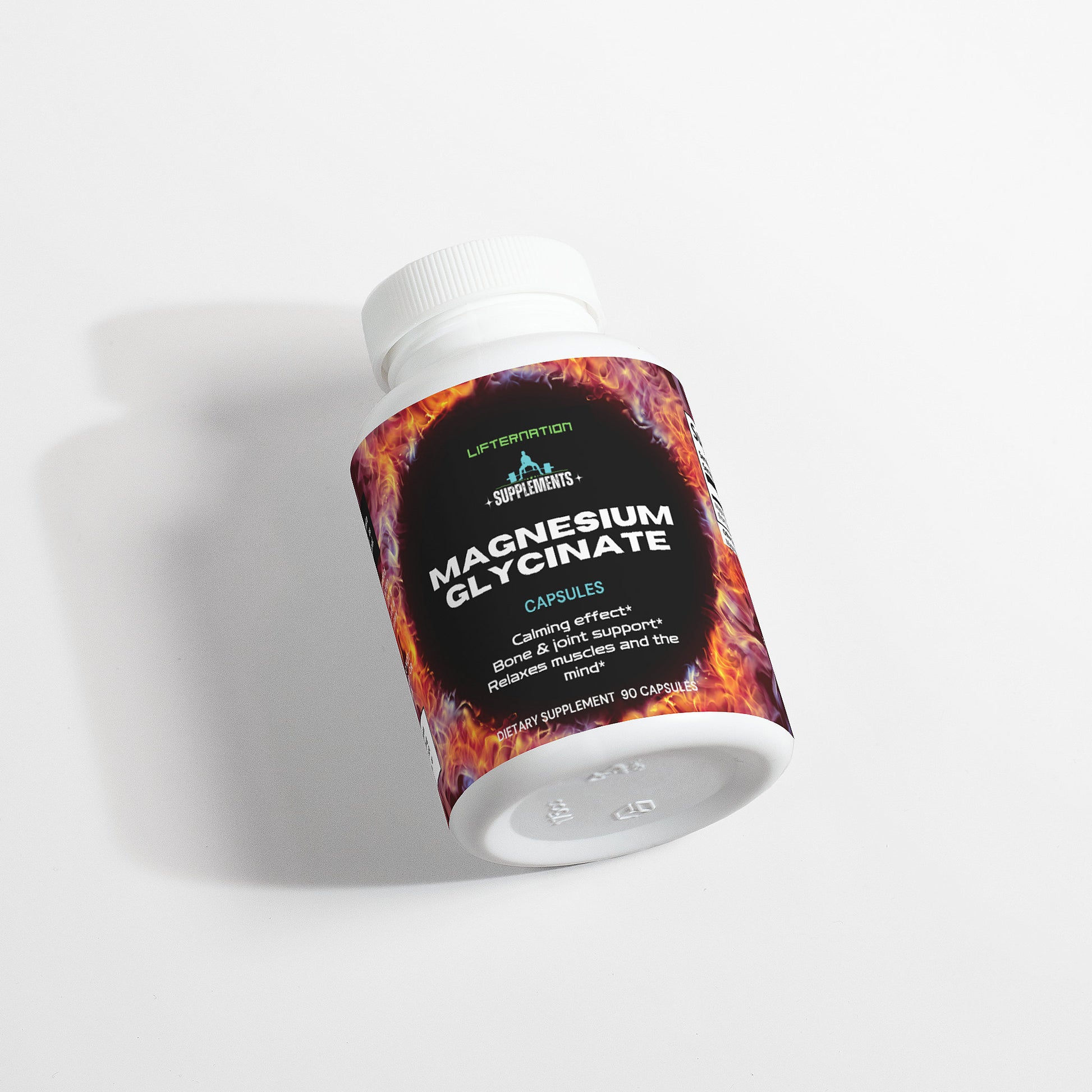 LifterNation Magnesium Glycinate (90 Capsules) Vitamins & Minerals LifterNation Supplements