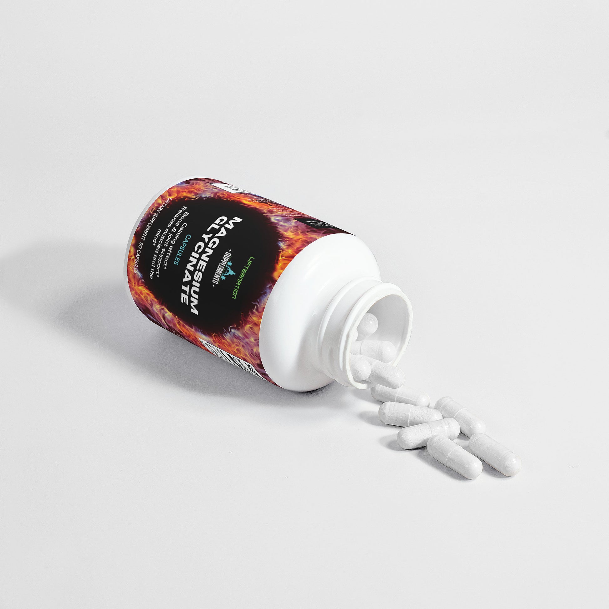 LifterNation Magnesium Glycinate (90 Capsules) Vitamins & Minerals LifterNation Supplements