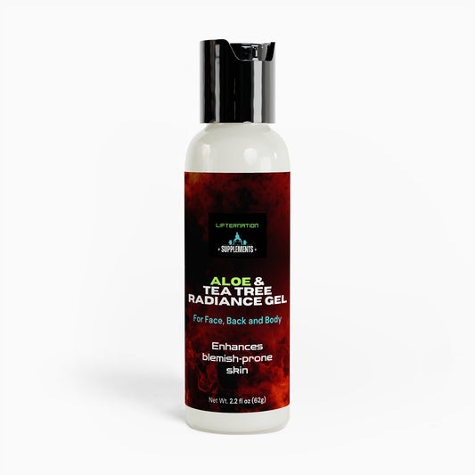 LifterNation Aloe & Tea Tree Radiance Gel 2.2Fl oz