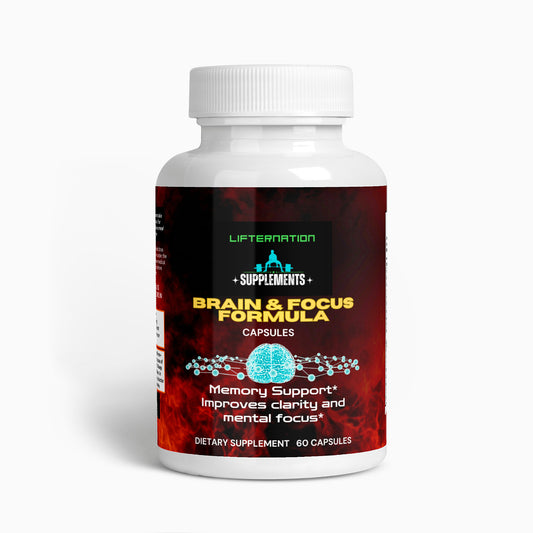 LifterNation Brain & Focus Formula (60 Capsules)