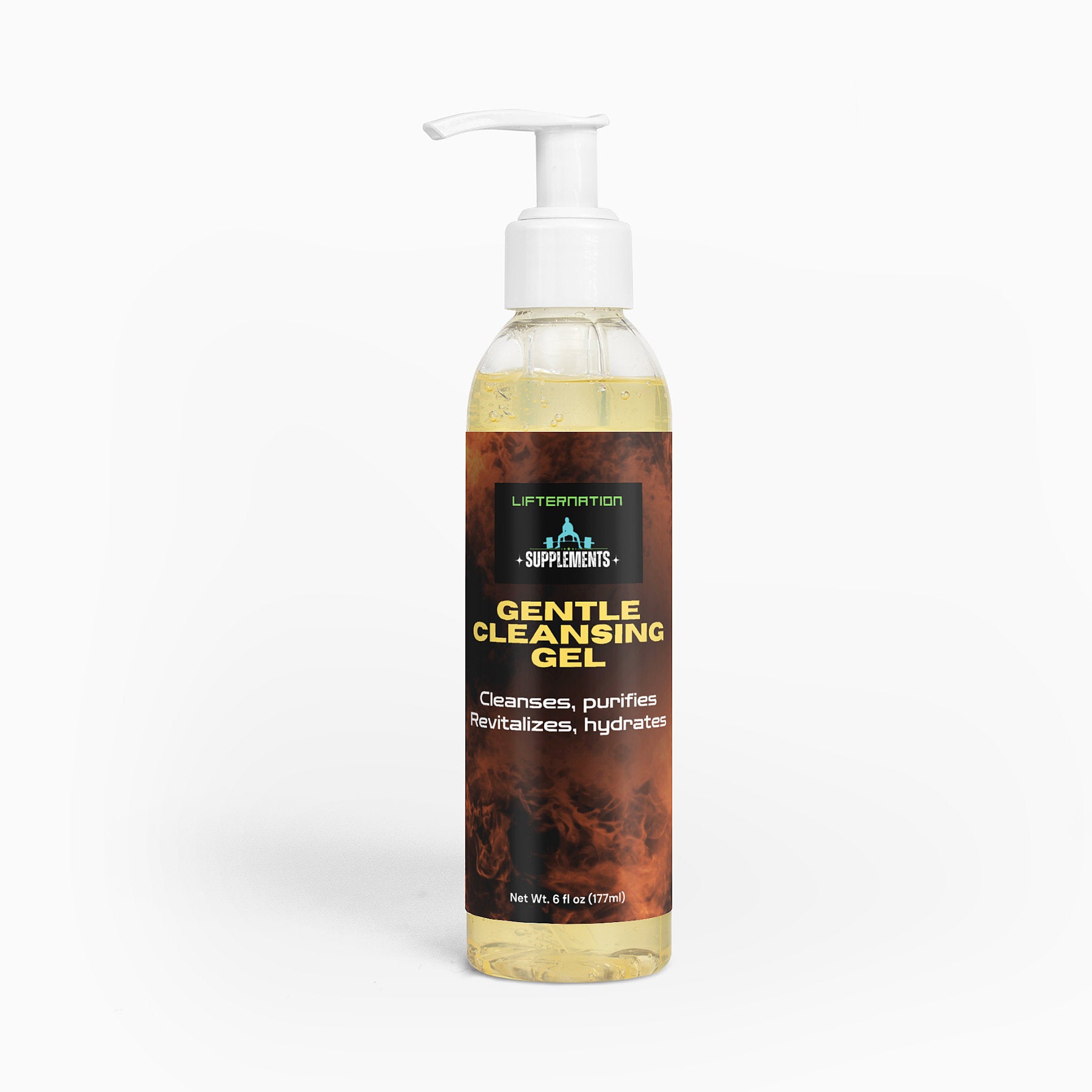 LifterNation Gentle Cleansing Gel 6FL oz Personal Care and Beauty LifterNation Supplements