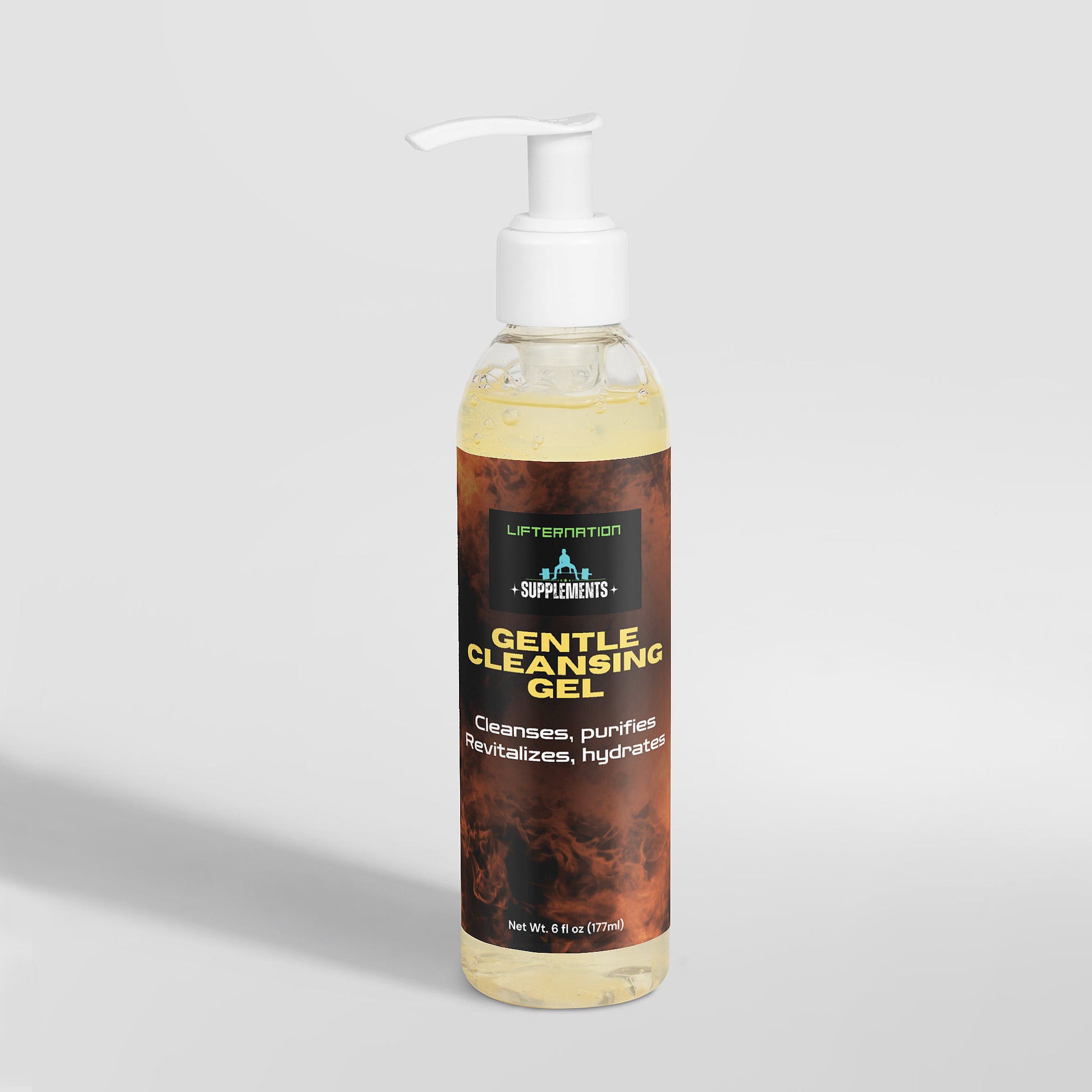 LifterNation Gentle Cleansing Gel 6FL oz Personal Care and Beauty LifterNation Supplements