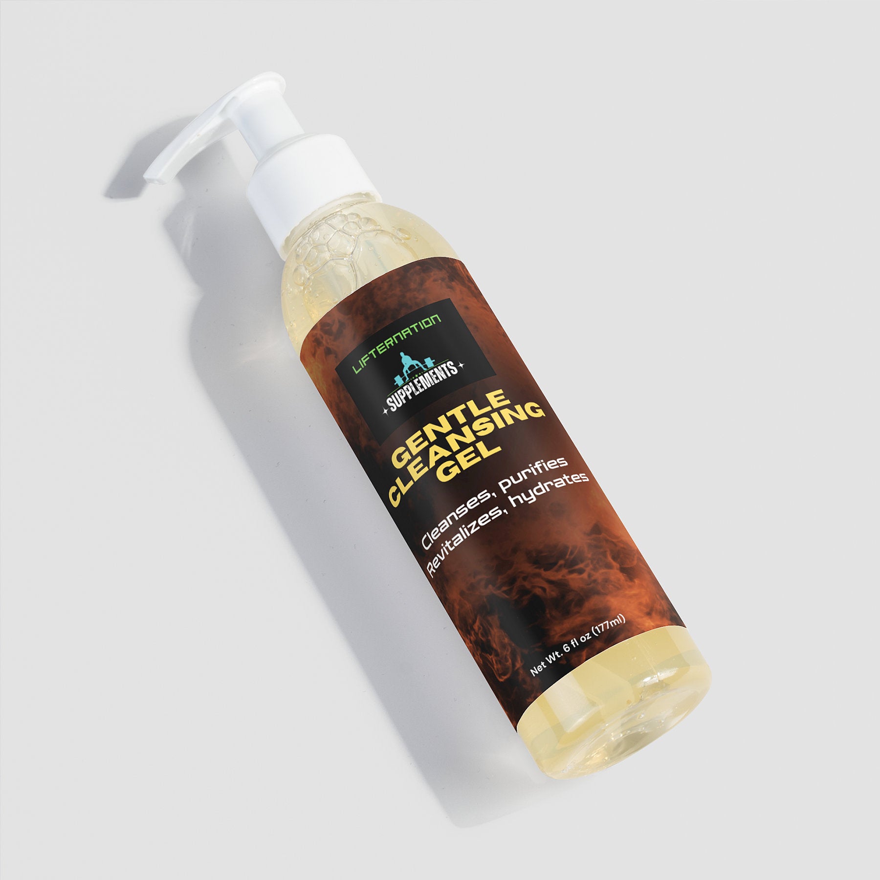 LifterNation Gentle Cleansing Gel 6FL oz Personal Care and Beauty LifterNation Supplements