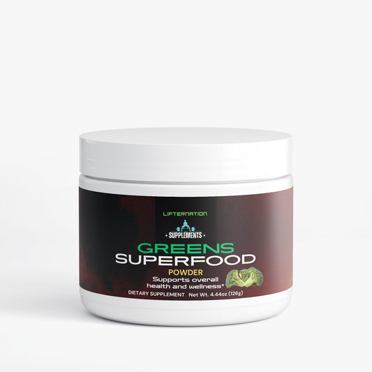 LifterNation Greens Superfood Powder Vitamins & Minerals LifterNation Supplements