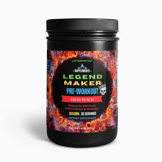 LifterNation Legend Maker Pre-Workout (Fruit Punch)