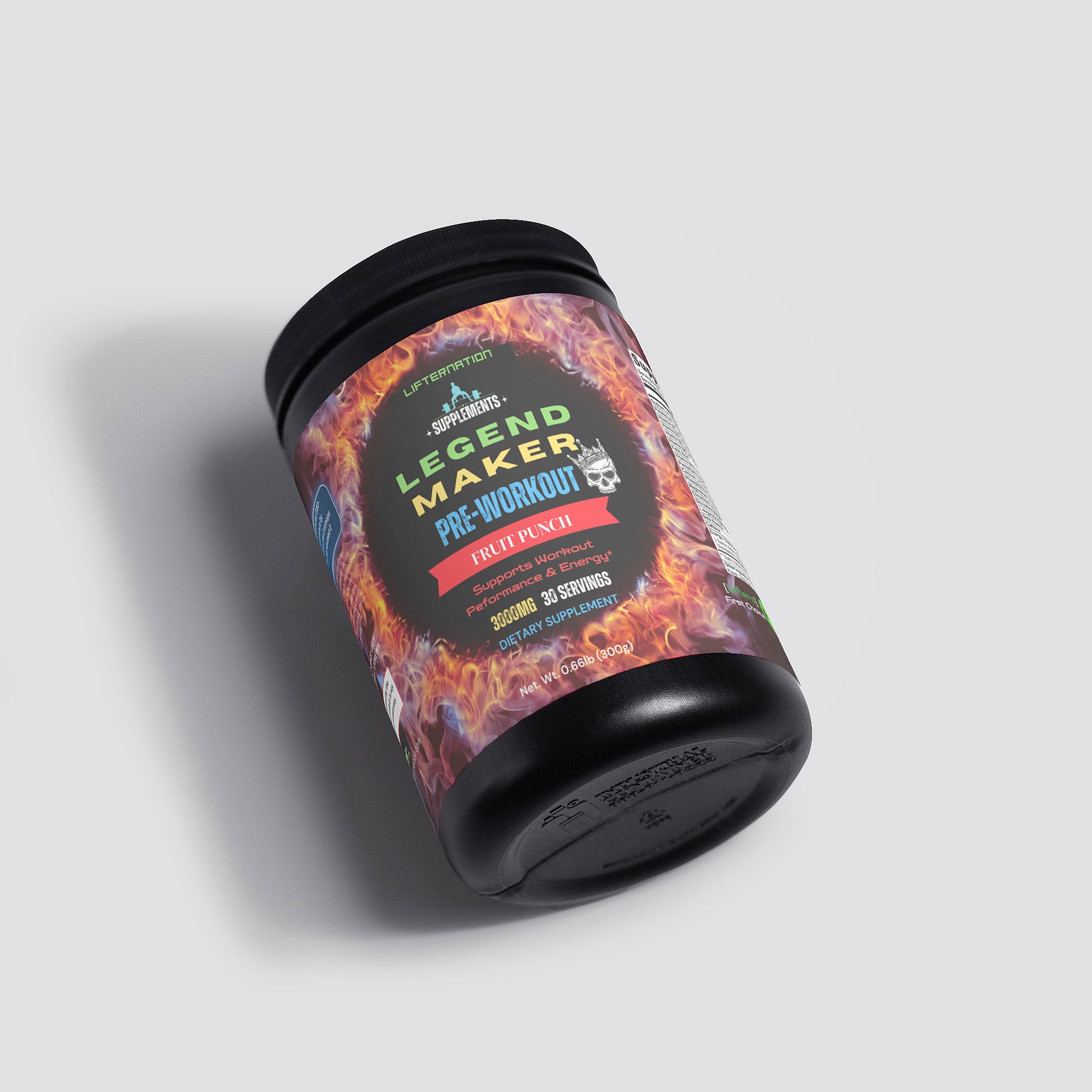 LifterNation Legend Maker Pre-Workout (Fruit Punch) Amino Acids & Blends LifterNation Supplements