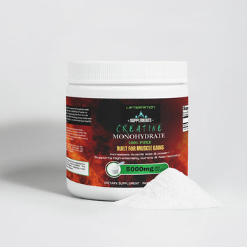 LifterNation Creatine Built for Muscle Gains (5000mg) Amino Acids & Blends LifterNation Supplements