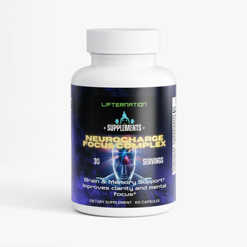 LifterNation Neurocharge Focus Complex (60 Capsules) Specialty Supplements LifterNation Supplements