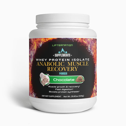 LifterNation Anabolic Muscle Recovery Whey Protein Isolate 2lbs (Chocolate)