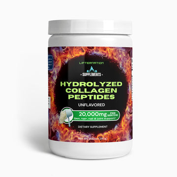 LifterNation Hydrolyzed Collagen Peptides (Unflavored) Proteins & Blends LifterNation Supplements