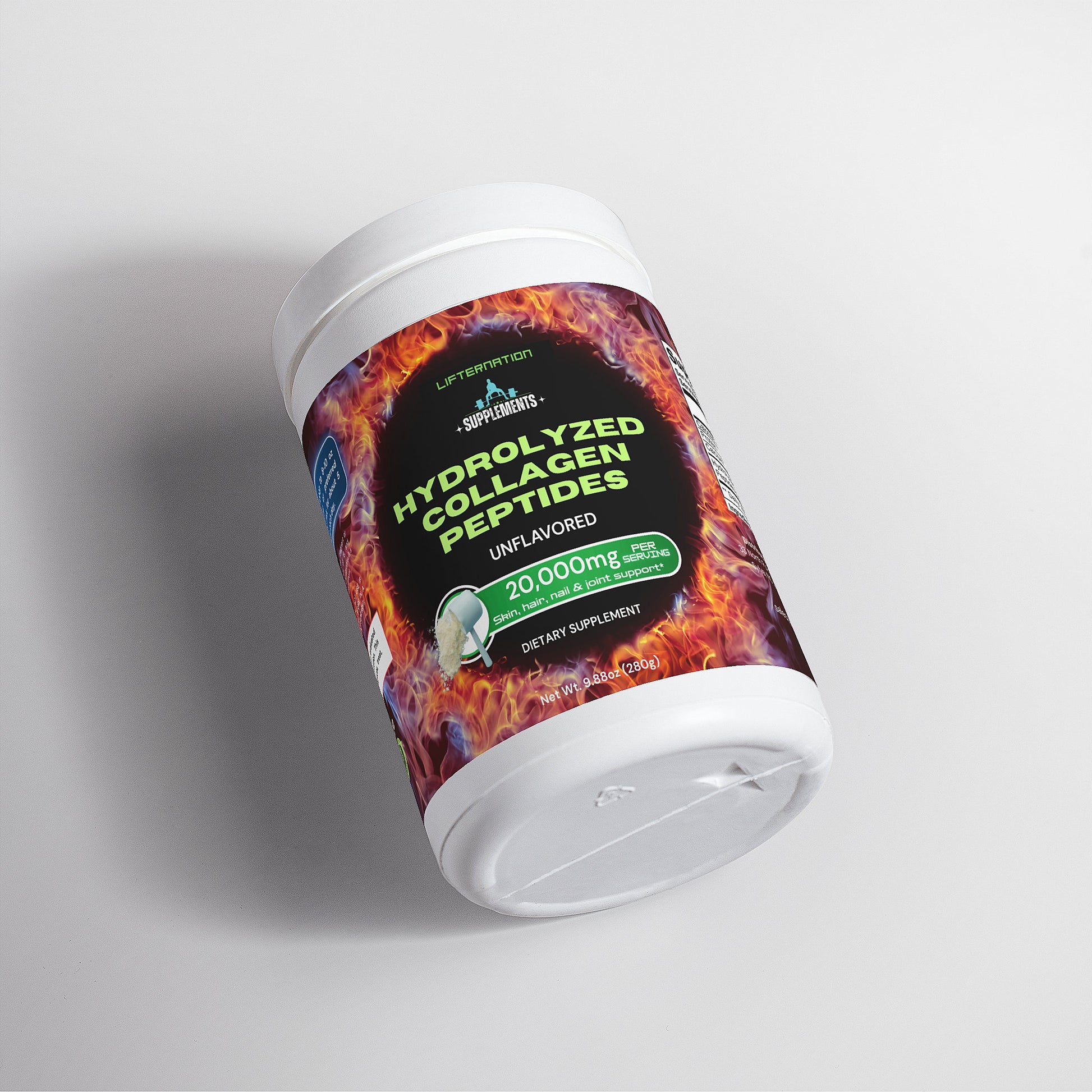 LifterNation Hydrolyzed Collagen Peptides (Unflavored) Proteins & Blends LifterNation Supplements