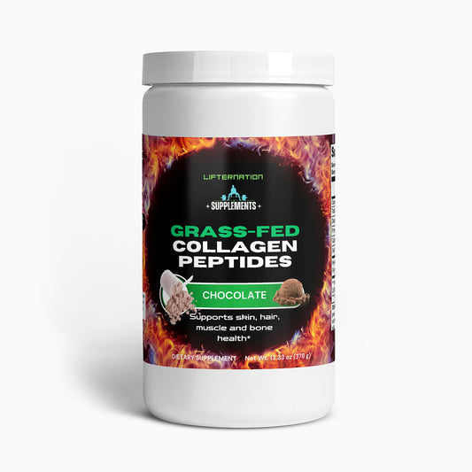 LifterNation Grass-Fed Collagen Peptides Powder (Chocolate)