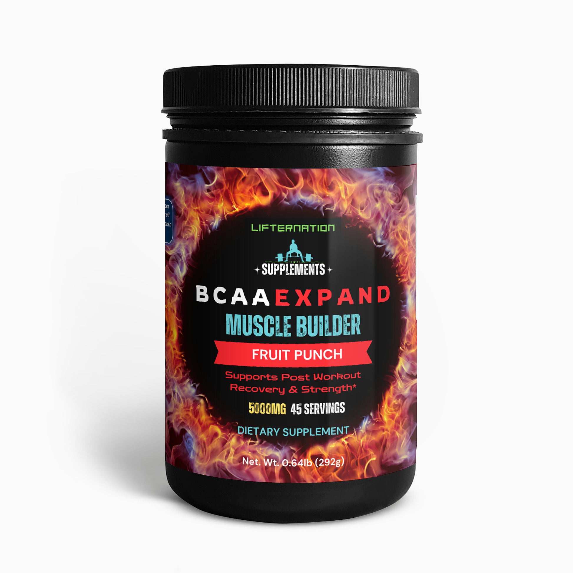LifterNation BCAA Expand Muscle Builder (Fruit Punch) Amino Acids & Blends LifterNation Supplements