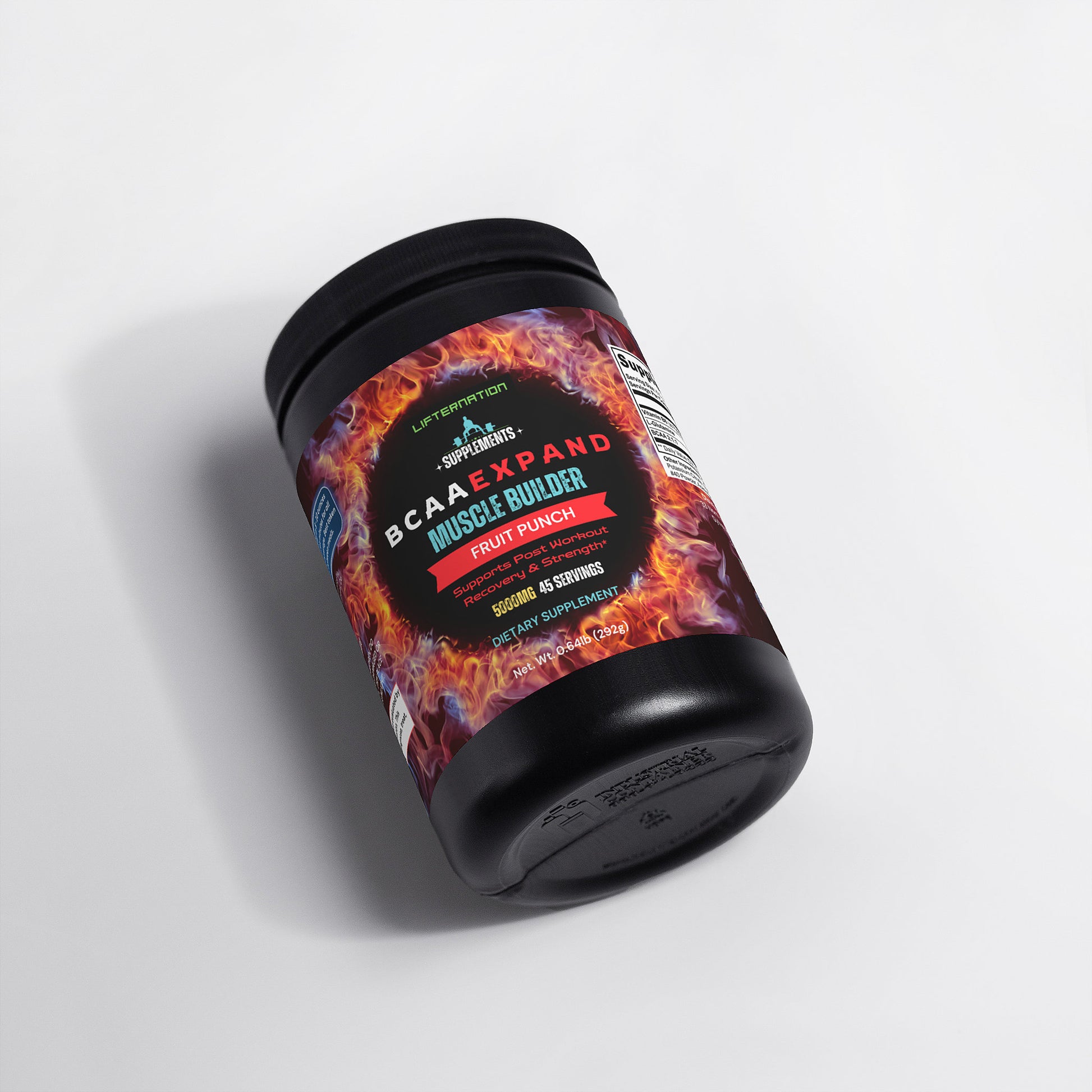 LifterNation BCAA Expand Muscle Builder (Fruit Punch) Amino Acids & Blends LifterNation Supplements