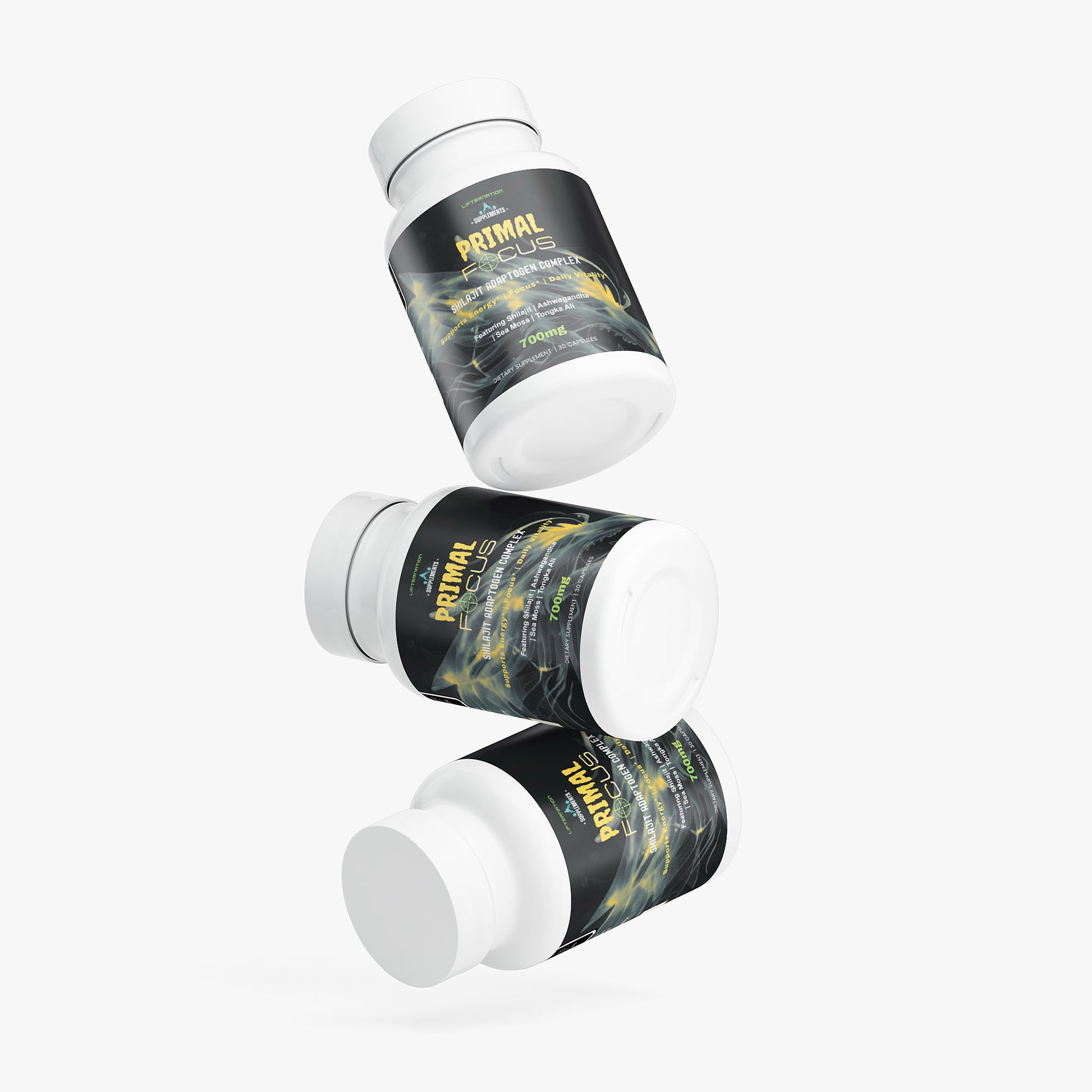 Lifternation Primal Focus Shilajit Adaptogen Complex Specialty Supplements LifterNation Supplements