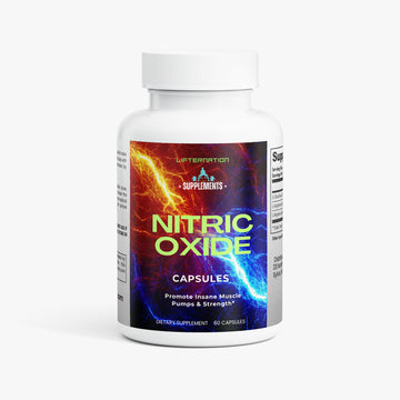 LifterNation Nitric Oxide 60 Capsules Post-Workout Recovery LifterNation Supplements