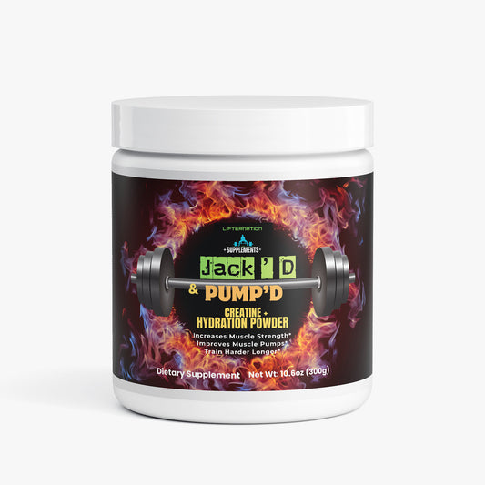 LifterNation Jack'D & Pump'D Creatine Hydration Powder (300g) Muscle Builders LifterNation Supplements