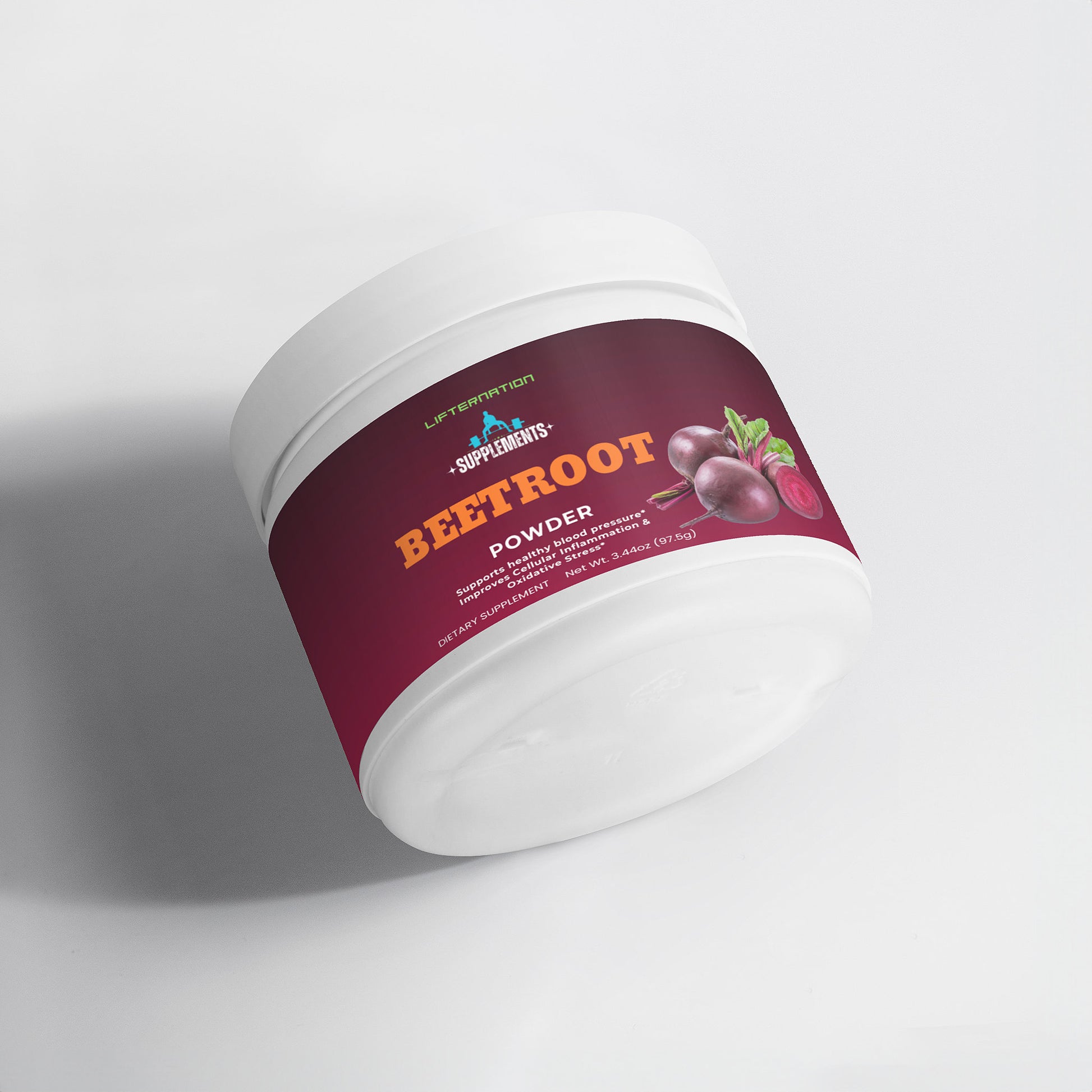 LifterNation Beetroot Powder (2875mg) Post-Workout Recovery LifterNation Supplements