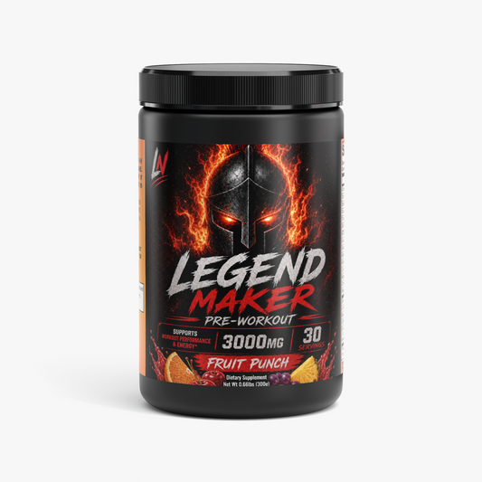 LifterNation Legend Maker Pre-Workout Powder (Fruit Punch) Pre-Workout Supplements LifterNation Supplements