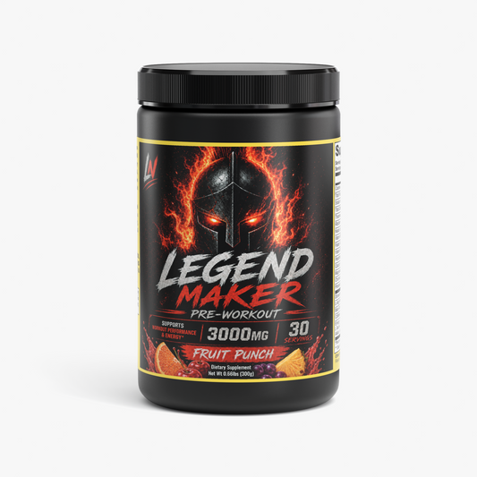 LifterNation Legend Maker Pre-Workout Powder (Fruit Punch) Pre-Workout Supplements LifterNation Supplements