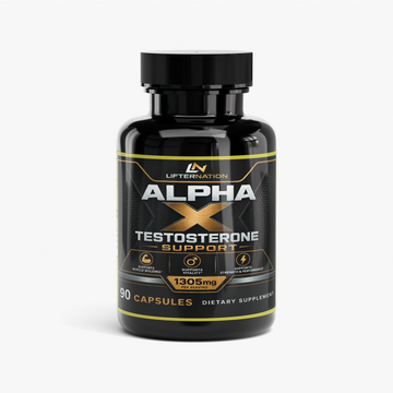 LifterNation Alpha X Natural Testosterone Support (90 Capsules) Specialty Supplements LifterNation Supplements