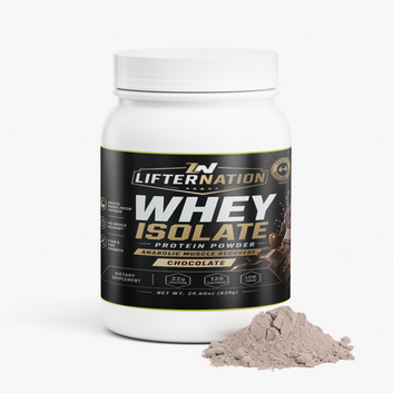 LifterNation Anabolic Muscle Recovery Whey Protein Isolate 2lbs (Chocolate)