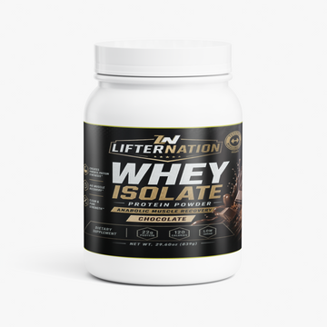 LifterNation Anabolic Muscle Recovery Whey Protein Isolate 2lbs (Chocolate) Proteins & Blends LifterNation Supplements