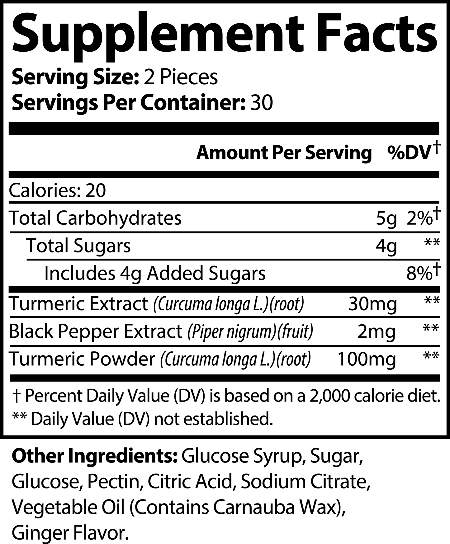 LifterNation Turmeric (60 Gummies)