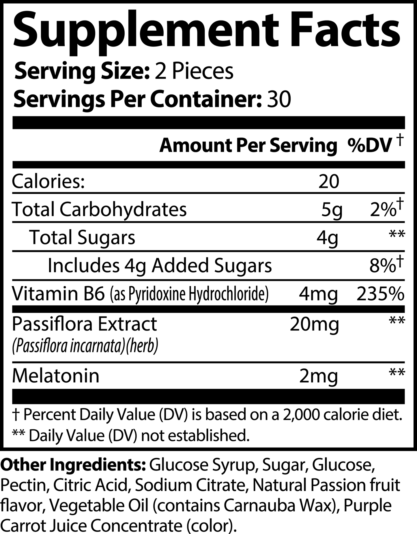 LifterNation Good Night 60 (Adult) Gummies