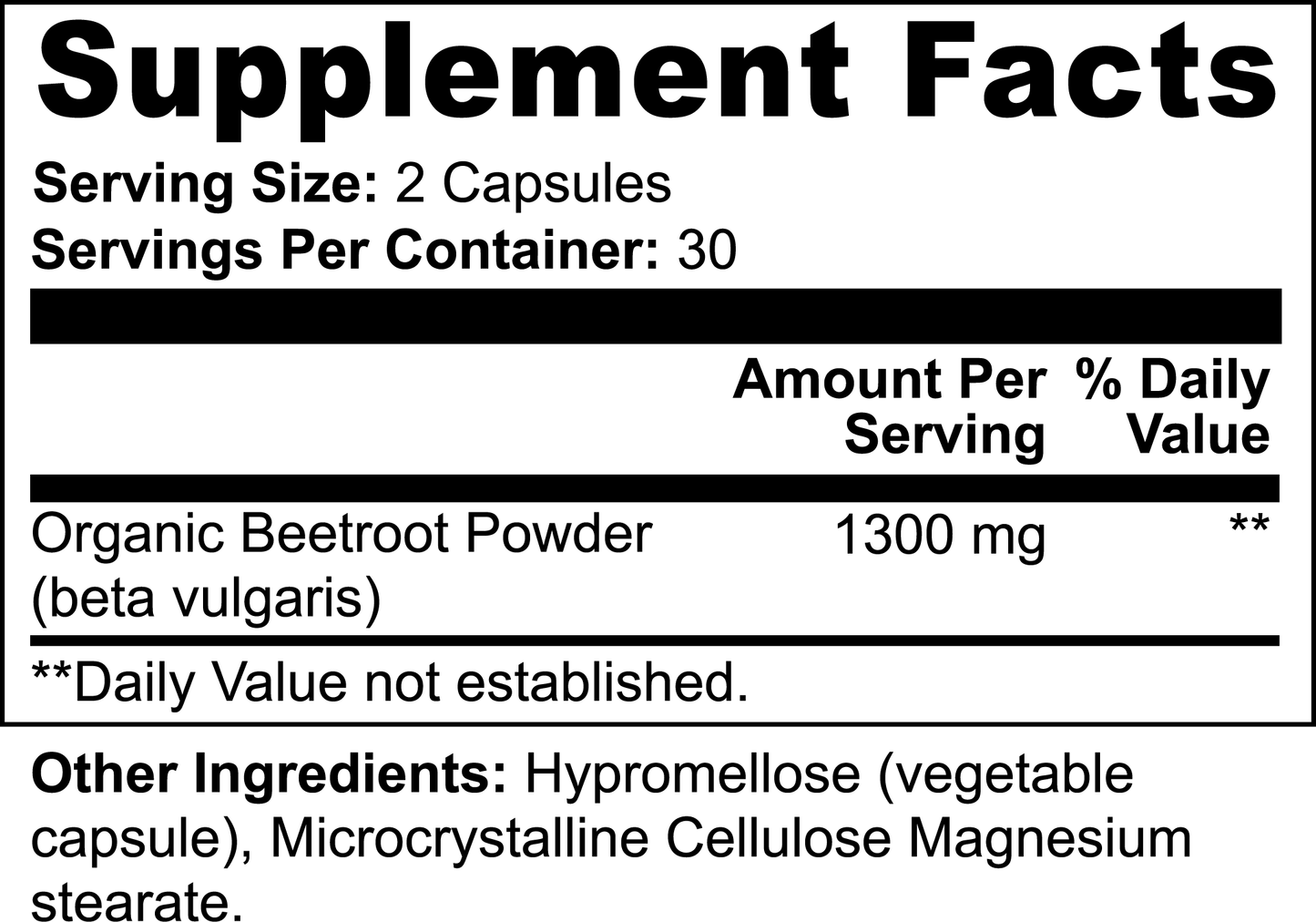 LifterNation Beetroot (60 Capsules)