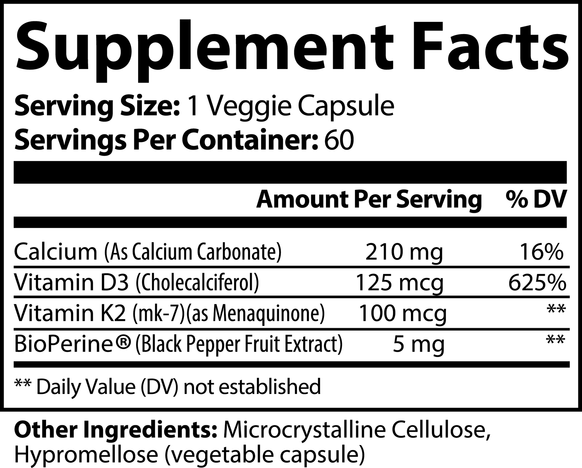 LifterNation Bone & Heart Support (60 Capsules) Specialty Supplements LifterNation Supplements