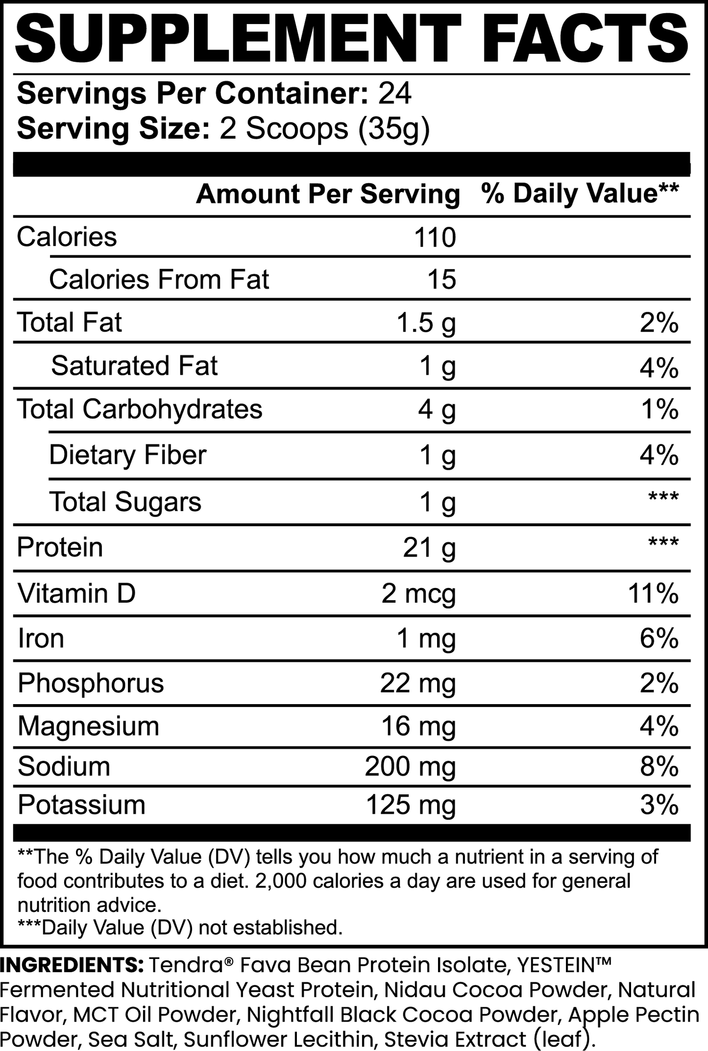 LifterNation Plant Protein 2lbs (Chocolate)
