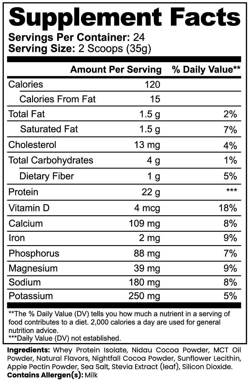 LifterNation Anabolic Muscle Recovery Whey Protein Isolate 2lbs (Chocolate) Proteins & Blends LifterNation Supplements