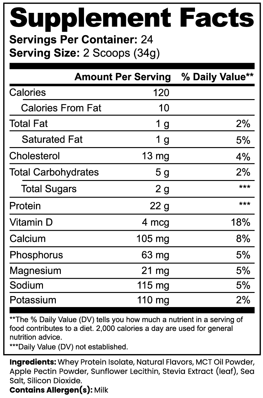 LifterNation Anabolic Muscle Recovery Whey Protein Isolate 2lbs (Vanilla) Proteins & Blends LifterNation Supplements