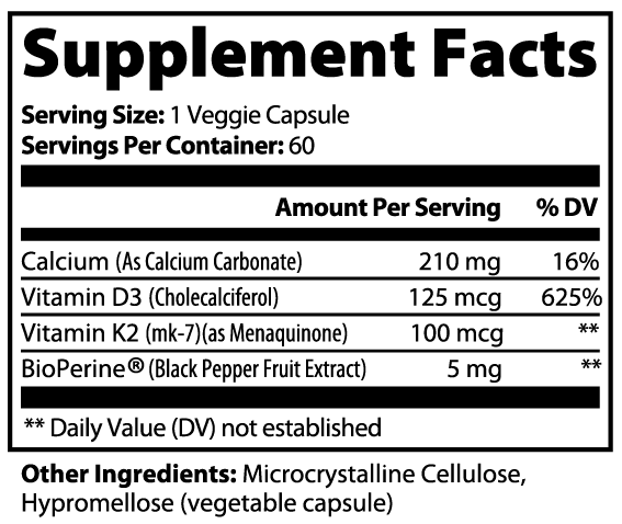 LifterNation Bone & Heart Support (60 Capsules) Specialty Supplements LifterNation Supplements