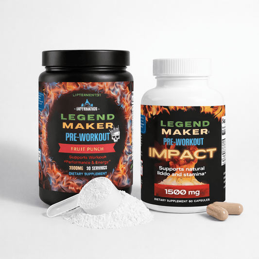 Pre Workout Impact Combo LifterNation Supplements
