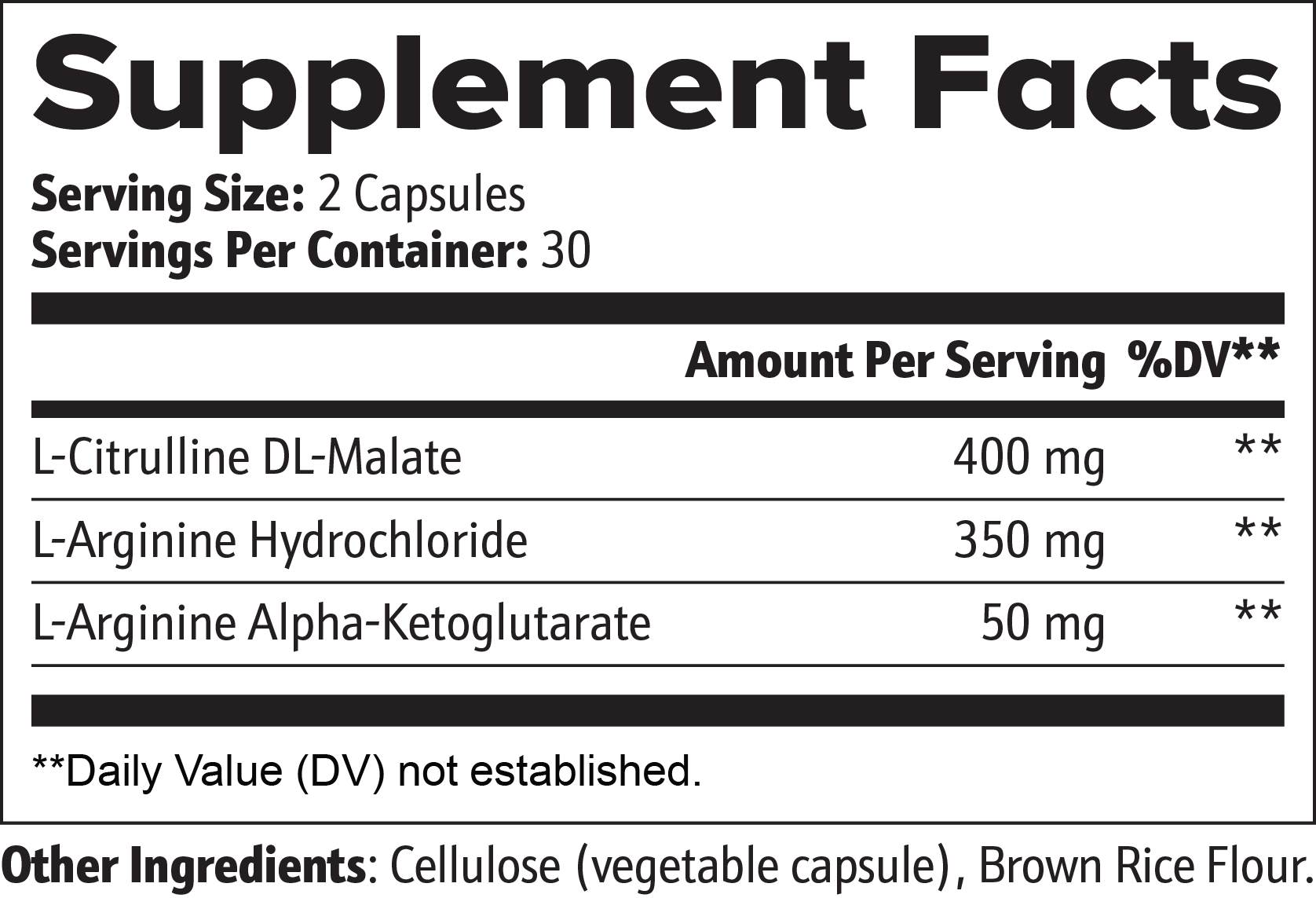 LifterNation Nitric Oxide 60 Capsules Post-Workout Recovery LifterNation Supplements