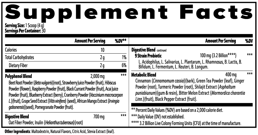 LifterNation Reds Superfood Antioxidant Powder Vitamins & Minerals LifterNation Supplements